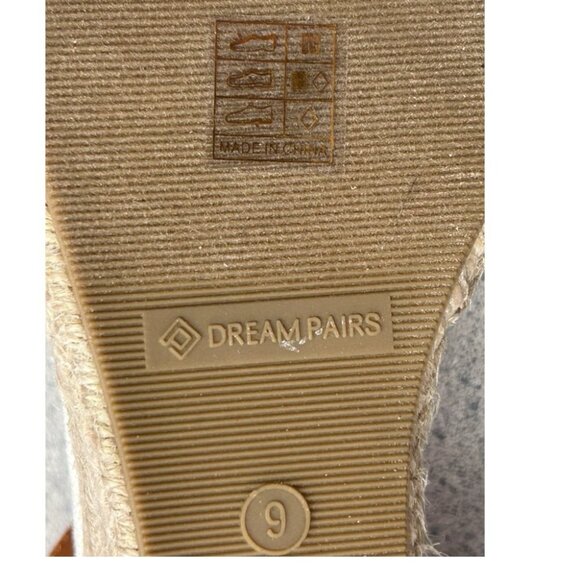 Dream Pairs Espadrille Ankle Strap Wedge Sandals SIZE 9 - Picture 8 of 8
